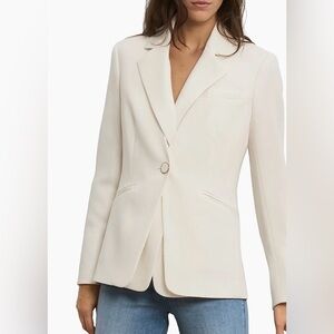 Veronica Beard Rossi Dickey Sz 10 Jacket NWT Ivory style 2602CR1211907 898$